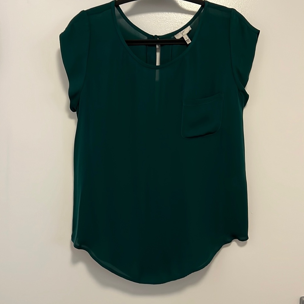 Joie cap sleeve silk blouse